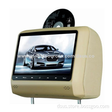 9-inch In-car DVD players with digital panel FM radio/IR, built-in speakersNew